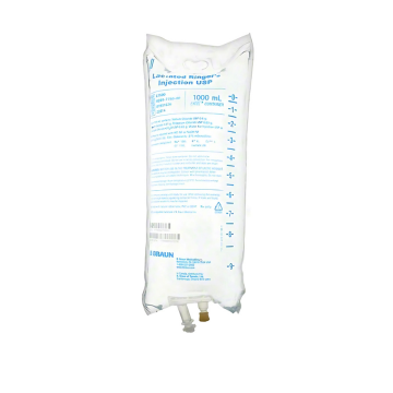 B Braun Lactated Ringer's Injection USP (Hartmanns Solution) - 1000 mL