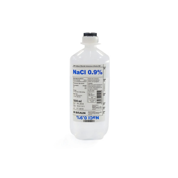 B Braun Sodium Chloride 0.9% IV Infusion 500ml
