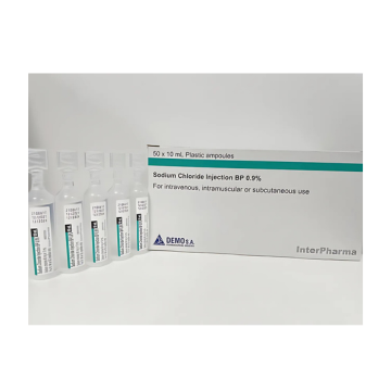 Sodium Chloride 0.9% for Inj 10ml Amp - BOX/50