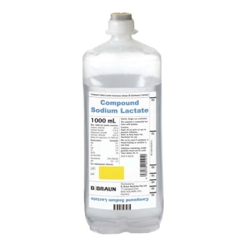 Compound Sodium Lactate Hartmann's Solution  IV BP EP 1000ml